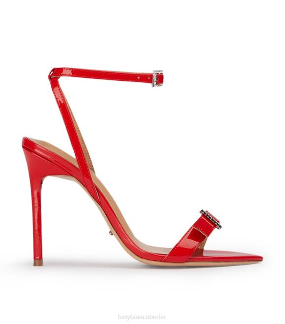 Stöckelschuhe| de Tony Bianco Frauen Mopsy-Absätze scharlachrotes Patent 4624137